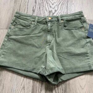 Universal Threads Green High Rise Midi Women's Shorts Size 14